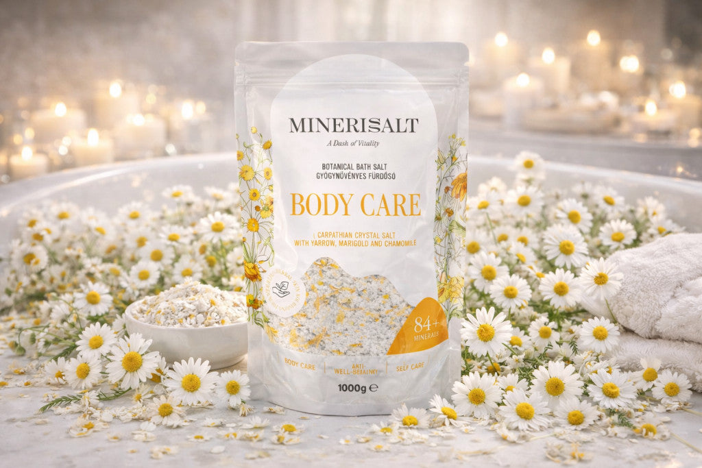 Minerisalt, kamillás fürdősó, 1000 gramm