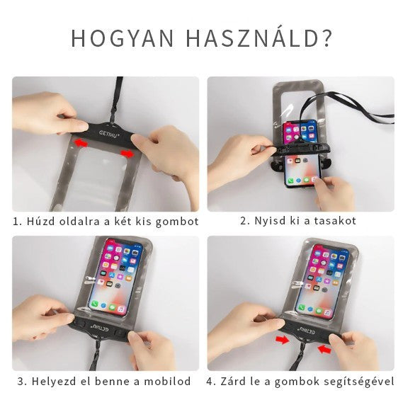 Vízálló telefontok, vízhatlan telefontok
