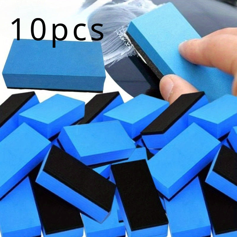 10db Nano Viasz Bevonatú Üvegtisztító Szivacs