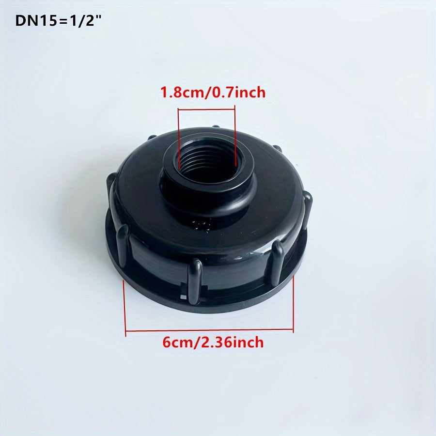 IBC víztartály adapter szórófejjel – 1/2” és 3/4” tömlőcsatlakozóval