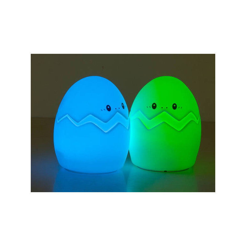 LED éjszakai fény gyerekeknek érintésérzékeny RGB tojás