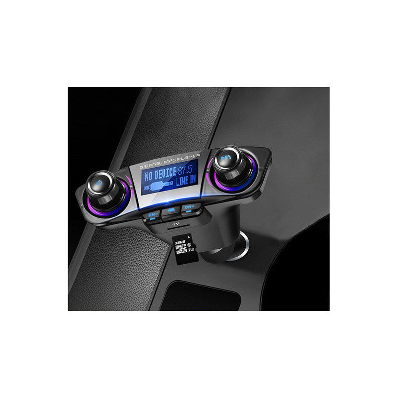 8 az 1-ben Bluetooth-os Autós FM sugárzó USB-vel