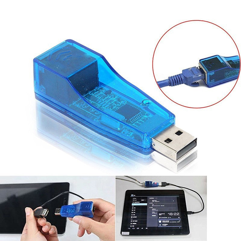 USB LAN Ethernet adapter konverter átalakító számítógépekhez és laptopokhoz