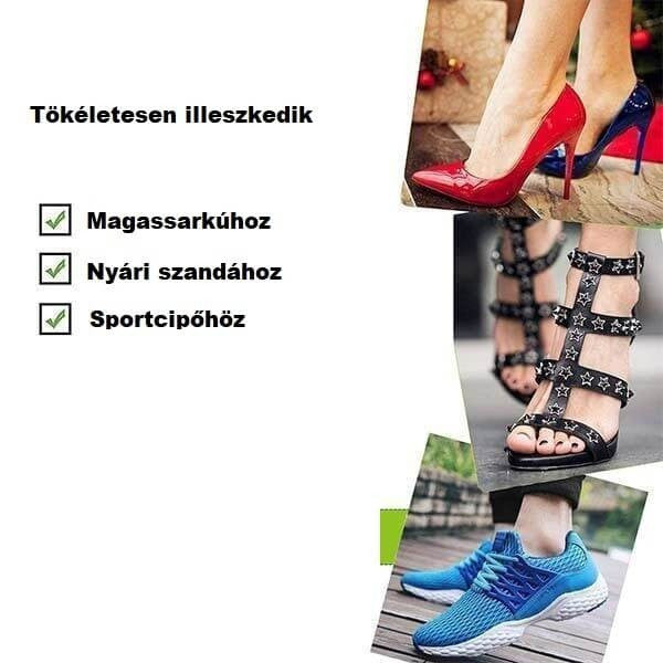 Csúszásmentes párnás talpvédő cipőkhöz és lábbelikhez