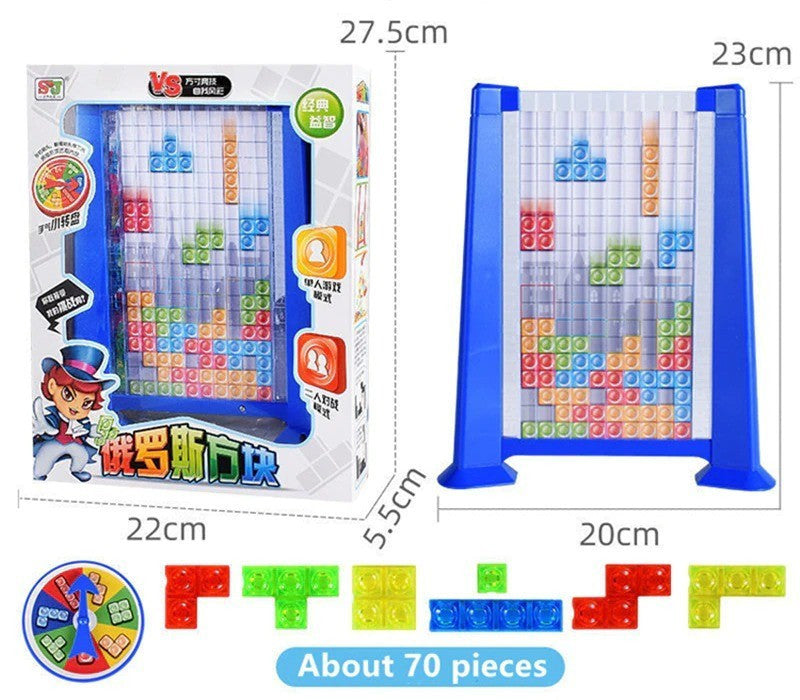 3D Tetris asztali logikai és ügyességi játék