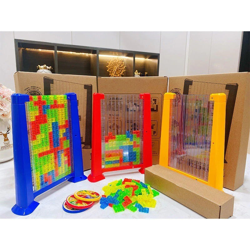 3D Tetris asztali logikai és ügyességi játék