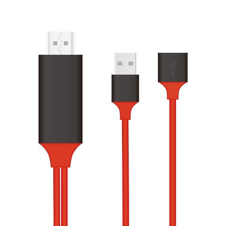 HDMI – USB átalakító kábel, kompatibilis telefon csatlakoztatásához HDMI eszközökhöz