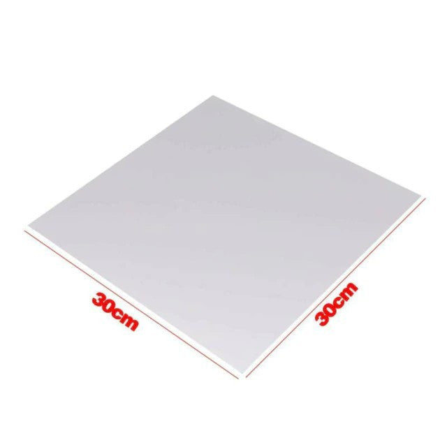 Öntapadós Tükör Matrica Készlet (30x30cm - 4db-os) - Dekoratív Fali Tükrök