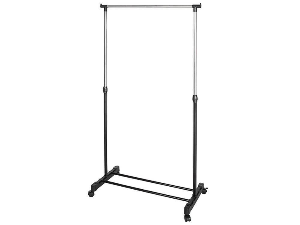 Mobilis ruhatartó állvány kerekekkel, állítható magasságú (93-160 cm)