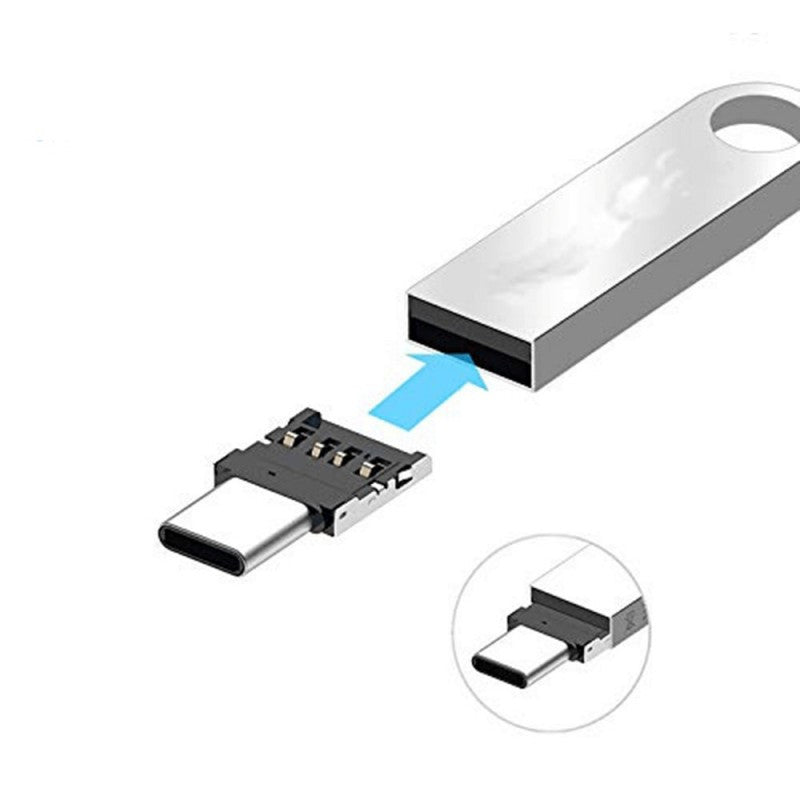 USB-C OTG átalakító adapter okostelefonokhoz és táblagépekhez