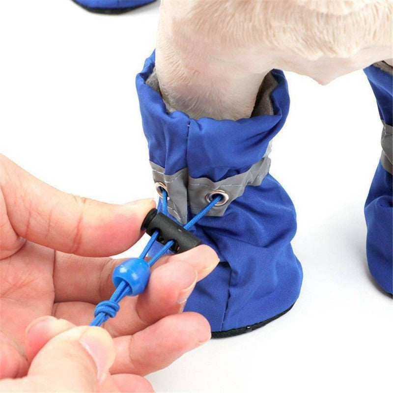 Vízálló kutyacipő kültéri sétákhoz és esős időjáráshoz