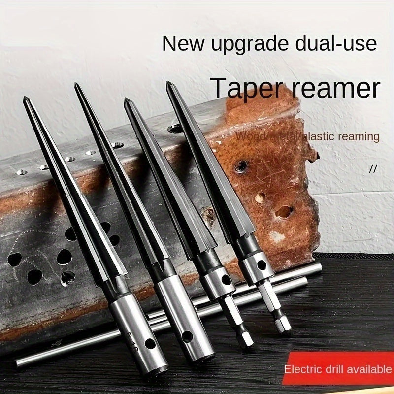 T szárú Kúpos Dörzsár 3-13 mm fémmegmunkáláshoz