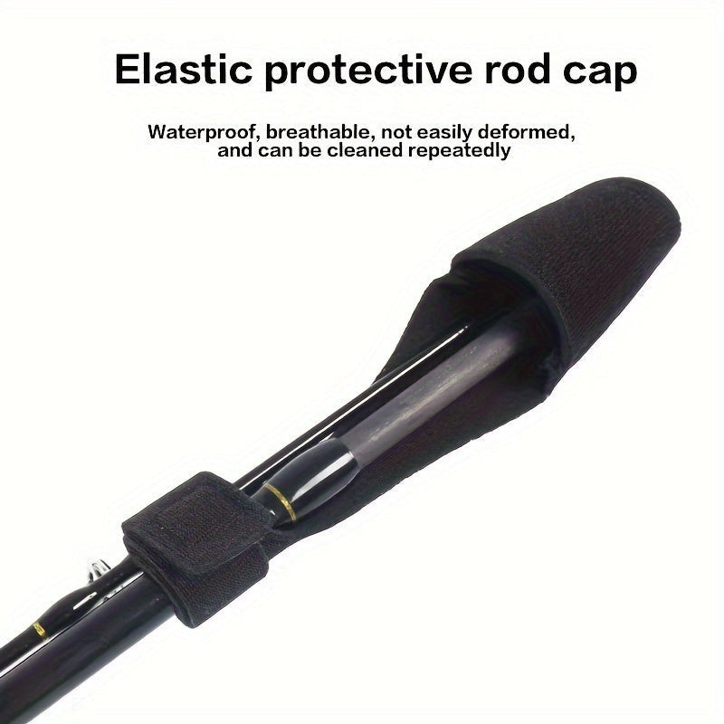 Horgászbot Zsinór és Védő Botkupak Piros Színű, Horgászati Kiegészítőkkel