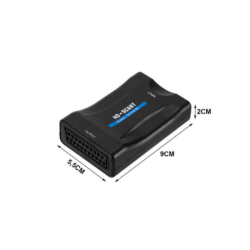 HDMI to SCART átalakító adapter - Kiváló minőségű jelátvitelhez és régi eszközök csatlakoztatásához