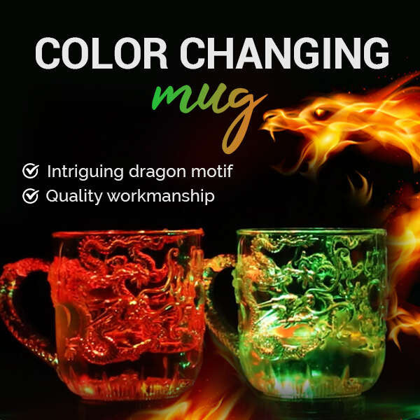 NightDragon - 3D LED bögre