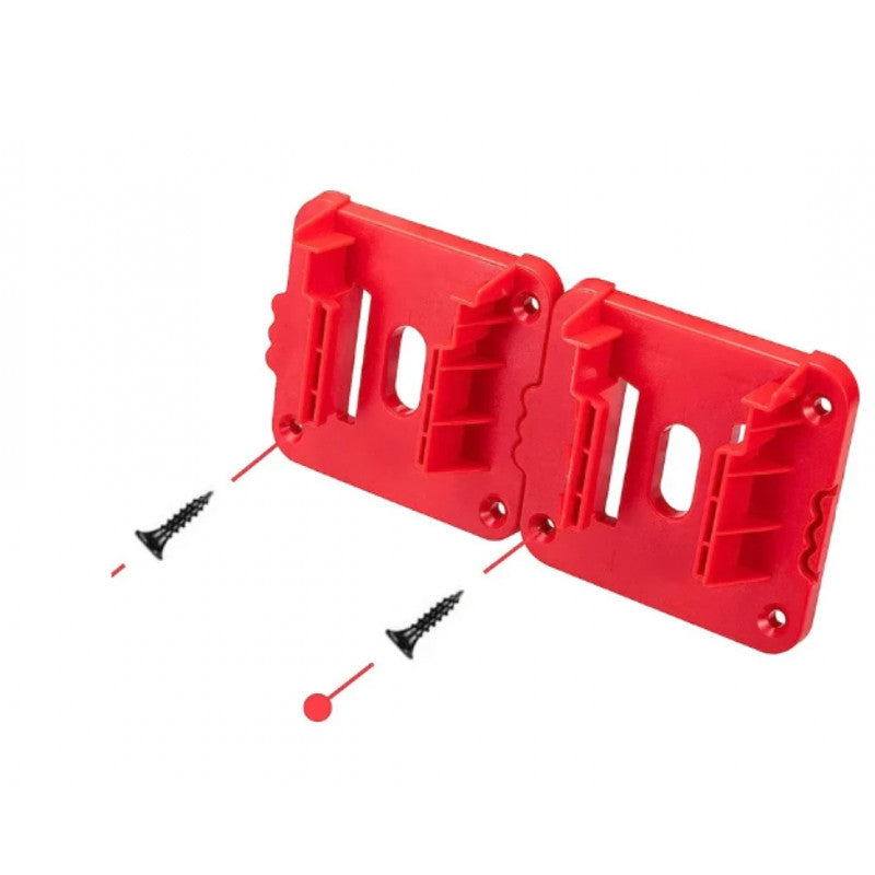 Milwaukee 18V-os fúró akkumulátor tároló állvány 5 db