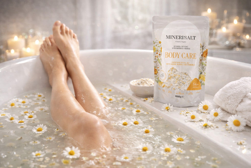 Minerisalt, kamillás fürdősó, 1000 gramm