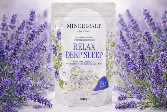 Minerisalt Relax Deep Sleep 1000 g, Stresszoldó , relaxáló fürdősó