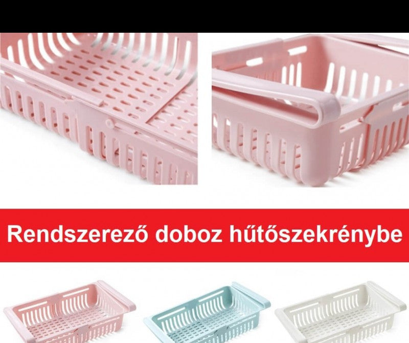Rendszerező doboz hűtőszekrénybe