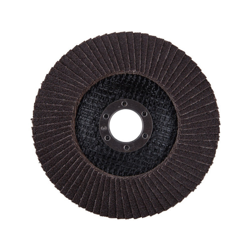 EXTOL PREMIUM lamellás csiszoló acél, Alu, műa. és fa munkadarabok csiszolására, 125×22mm; P40, kúpos, max.:12.300 ford./perc, E