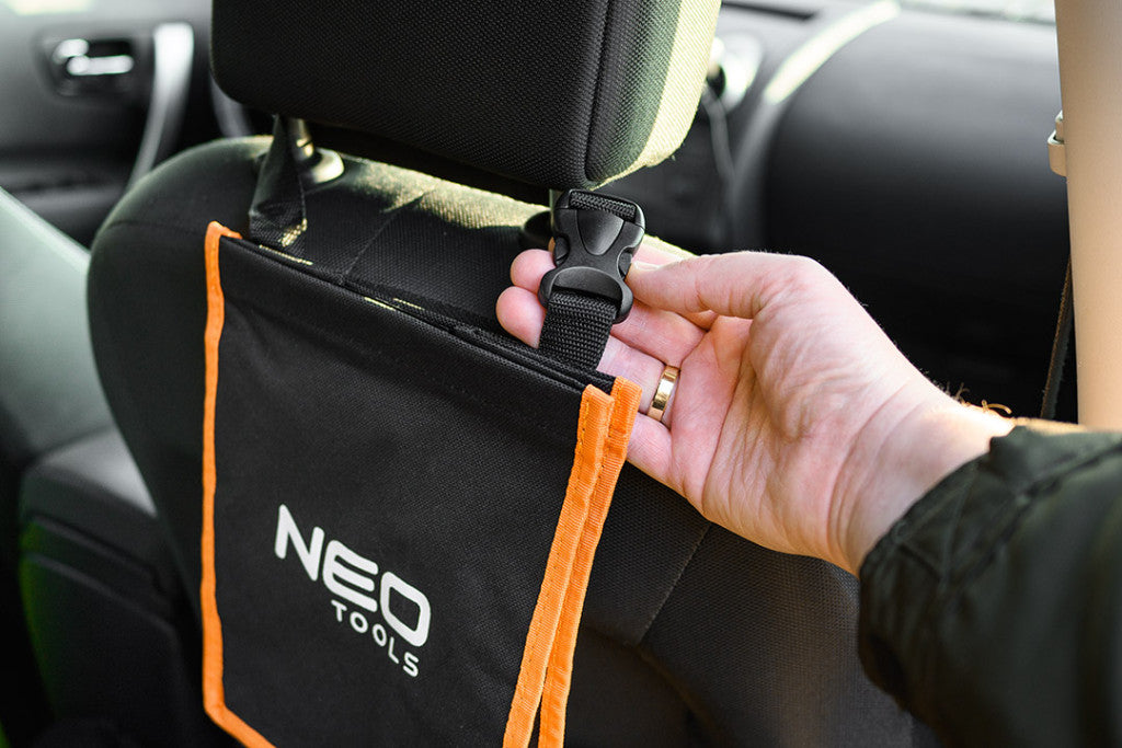 NEO TOOLS Autós rendszereződoboz, csomagtartóba, összecsukható, H26 méret 10-650
