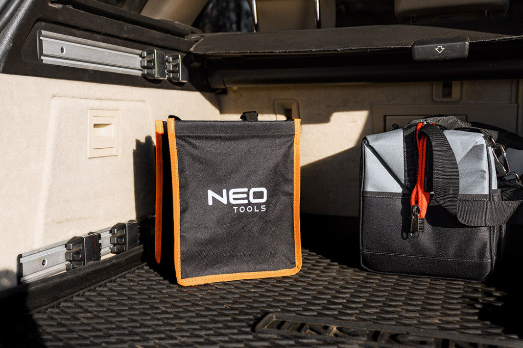 NEO TOOLS Autós rendszereződoboz, csomagtartóba, összecsukható, H26 méret 10-650