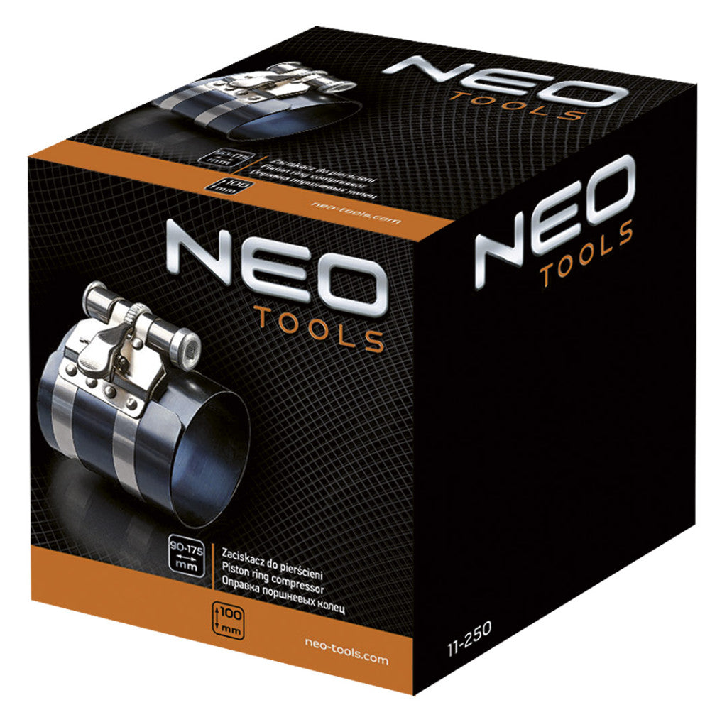 NEO TOOLS DUGATTYÚGYŰRŰ SZORÍTÓ SZALAG 50-125mm 11-250