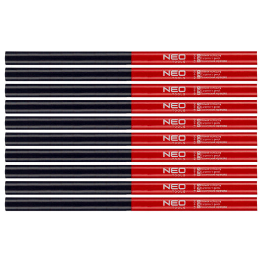 NEO TOOLS Ácsceruza kétszínű, piros-kék, 12db 13-805