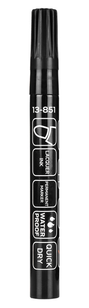 NEO TOOLS 4db jelölőfilc, lakkfilc, vízálló festékkel, alu festéktartály házzal, színes, vastag hegyű 13-851