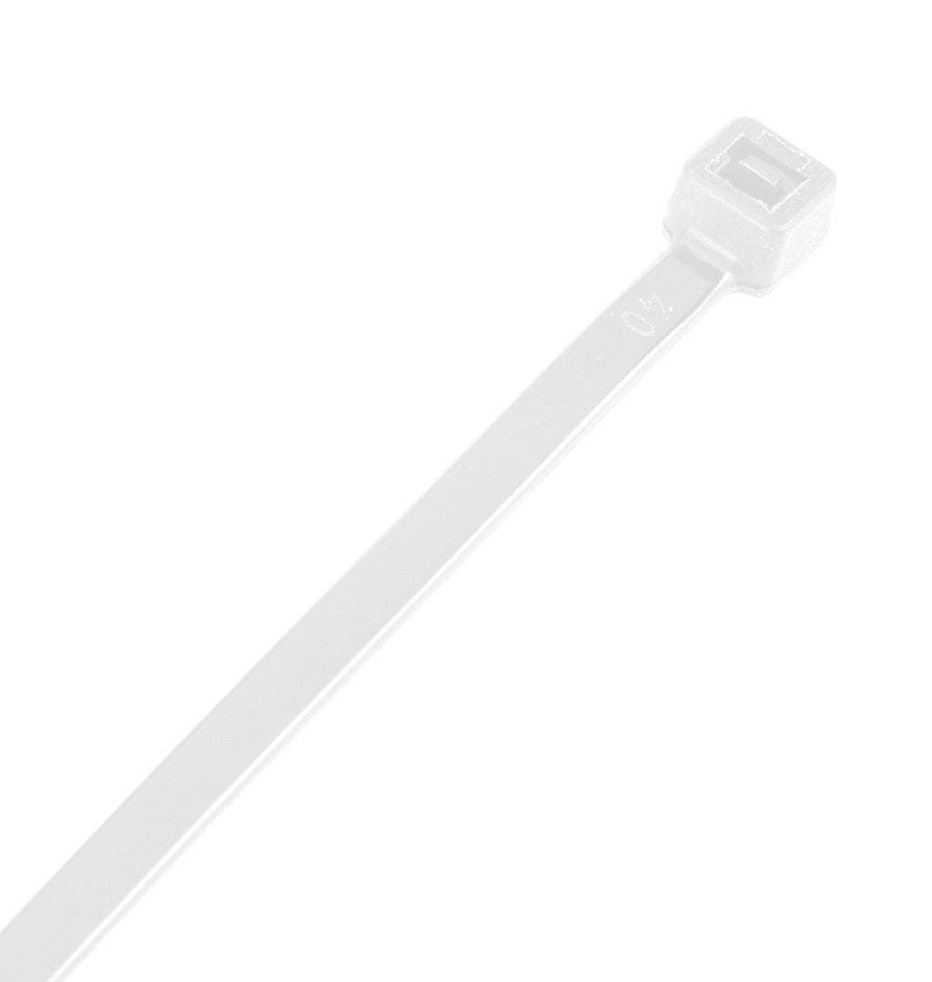 NEO TOOLS Kábelkötegelő, gyorskötöző, EXTREME, UV álló, fehér, 3,6x200mm, 100db/cs 01-654