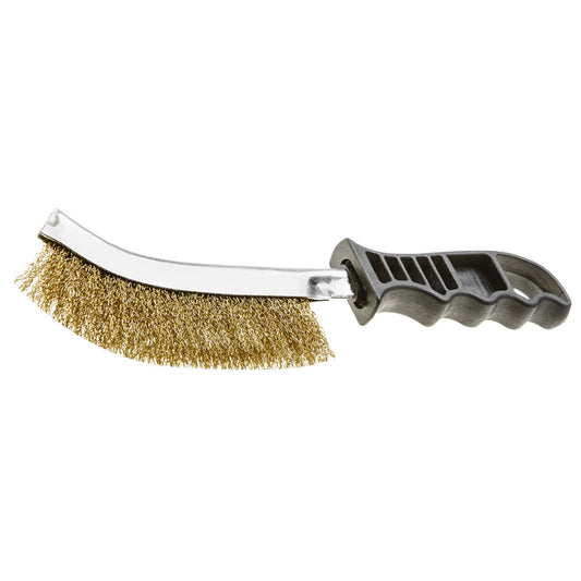TOPEX SPIDKEFE, drótkefe, 240mm, réz, hullámos 14A523