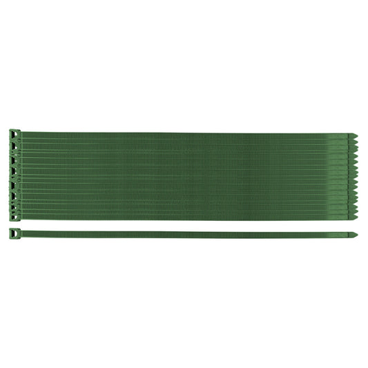 NEO TOOLS Kerti kötegelő, gyorskötöző 7,6x380mm, 50db, zöld 15-971