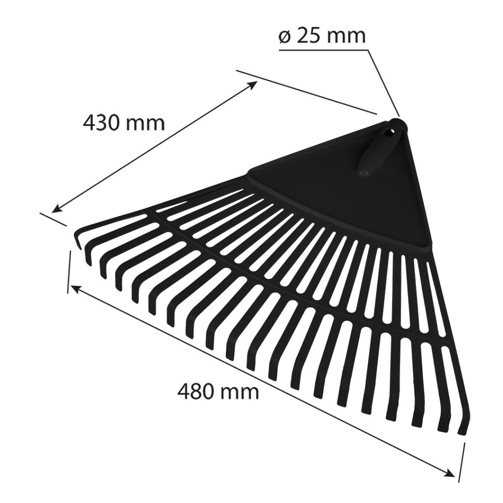 VERTO Lombseprű, műanyag 480x430mm 15G085