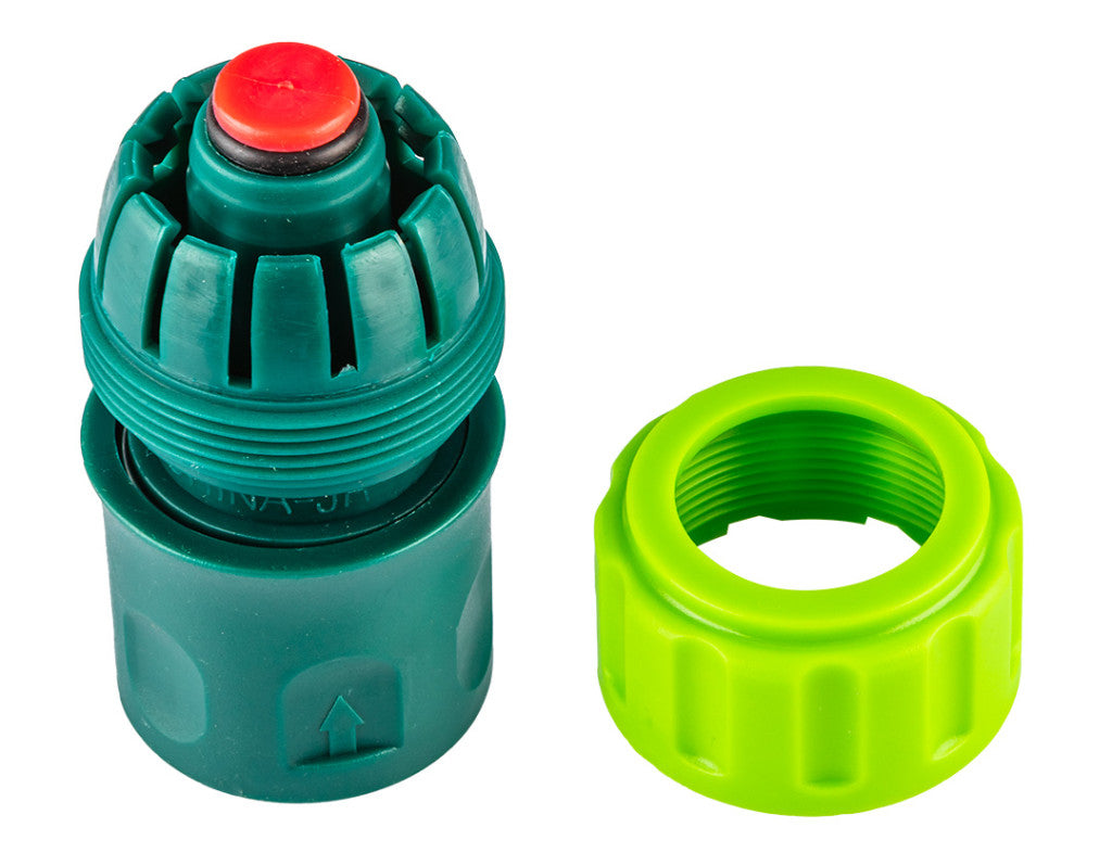VERTO Tömlő gyorscsatlakozó 3/4" vizstoppos 15G723