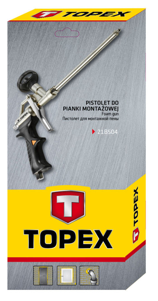 TOPEX Kinyomópisztoly purhabhoz, teflonos PTFE adapter 21B504