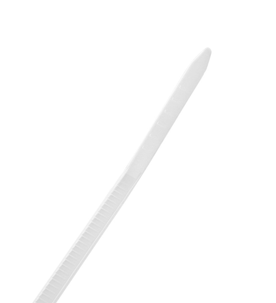 TOPEX KÁBELKÖTEGELŐ, gyorskötöző, 2,5mm x 100mm, fehér, 100db 44E975