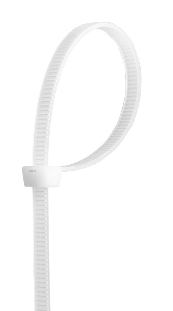 TOPEX KÁBELKÖTEGELŐ, gyorskötöző, 4,8mm x 200mm, fehér, 75db 44E977