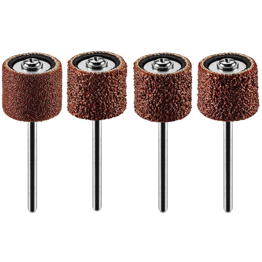 GRAPHITE Csiszolóhüvely 12.7mm, K60, K80, K120, K240, készlet 100db + szár 3.2mm, 2db 55H077
