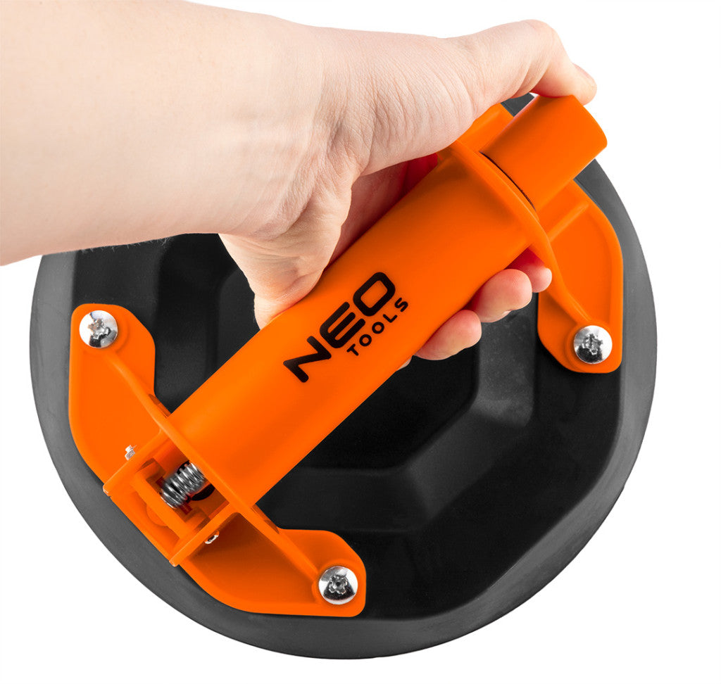 NEO TOOLS Vákumos pumpás táblaemelő, üveghez, csempéhez, lakkozott felületekhez, max 160kg. 56-800