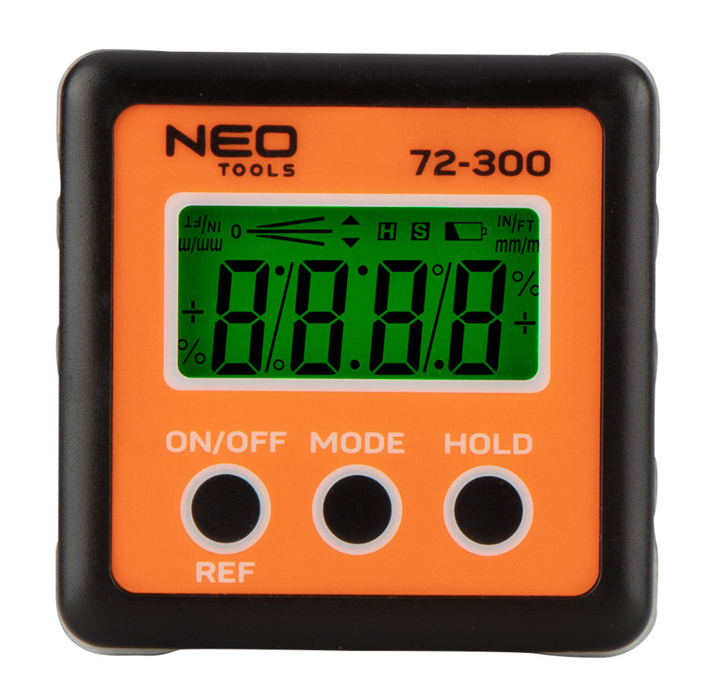 NEO TOOLS Digitális szögmérő és dőlésmérő 72-300