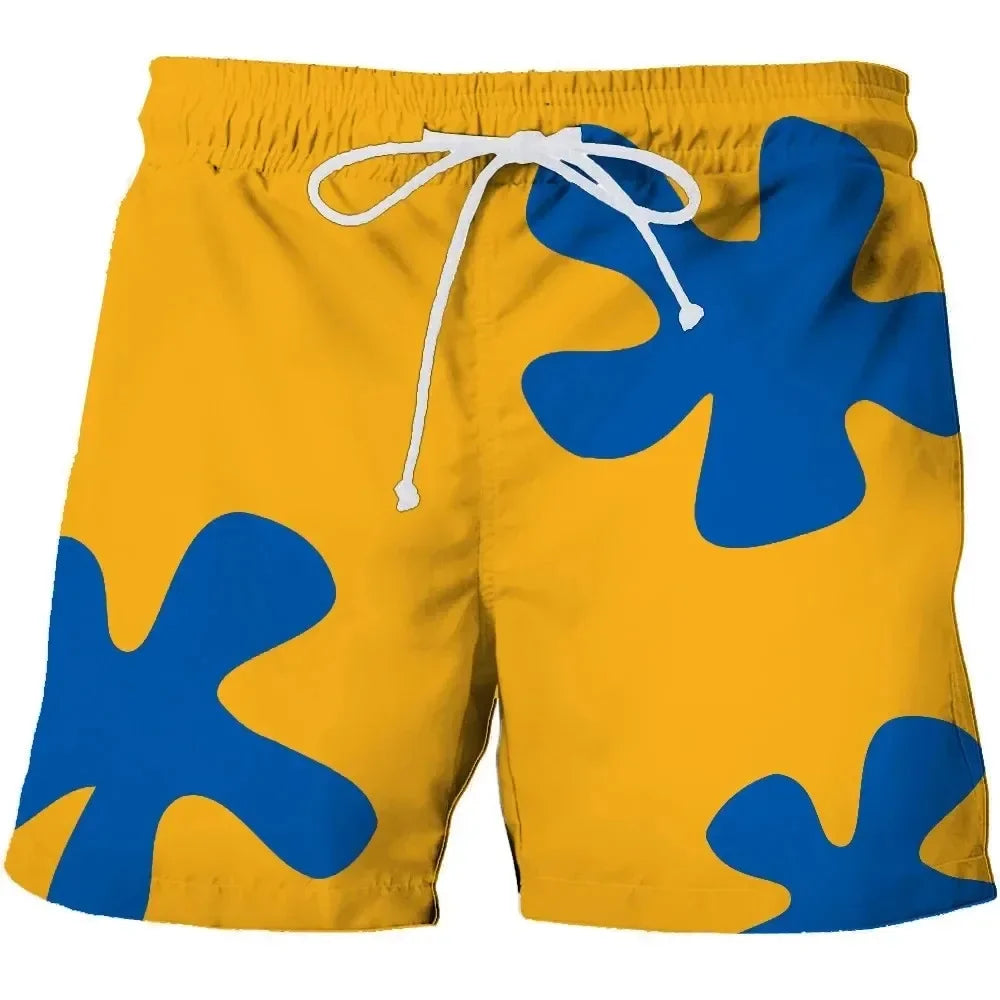 3D Anime Nyári Új Patrick Star Board Rövidnadrágok Trunks Gyorsan Száraz Rövidnadrág Férfi Rövid Nadrágok