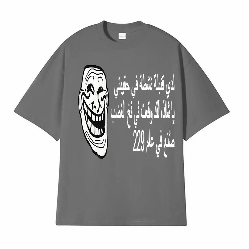Dark Internetcore  Vicces Mém Póló Férfi