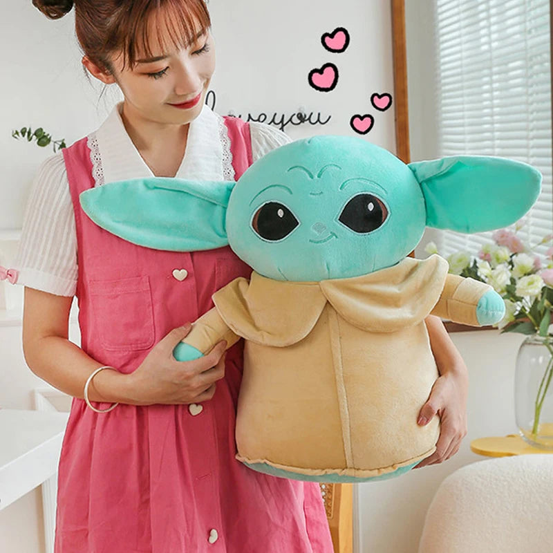 30-65cm Baby Yoda plüss játékok Mandalóriai Grogu