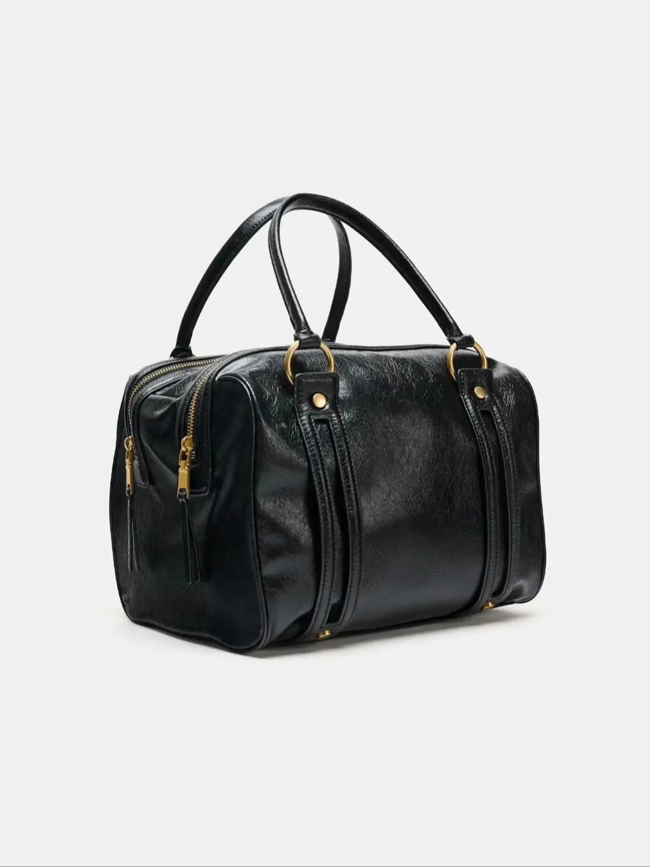 Női kézitáska - Boston vödrös táska - egyvállas felsőrészű kézitáska - designer keresztpántos táska - többzsebes keresztpántos táska - designer