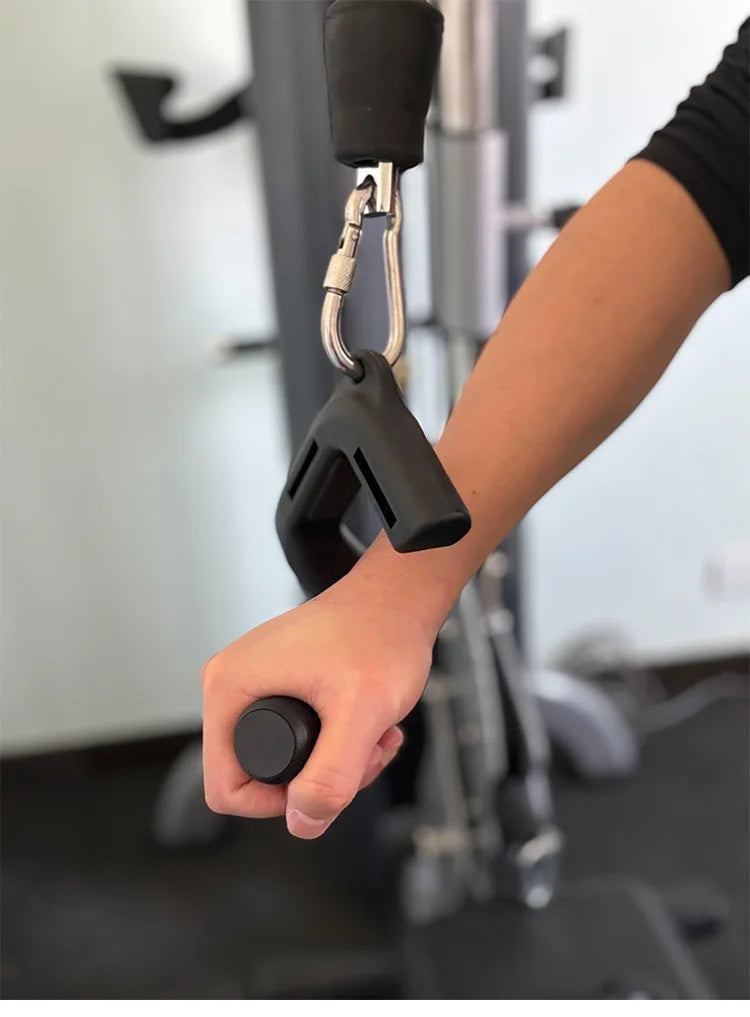 1 pár 45°-os fitnesz markolat, multifunkcionális fogantyú, nagy nyílású kialakítású markolatok húzódzkodáshoz, felhúzáshoz, evezős erőnléti felszerelésekhez