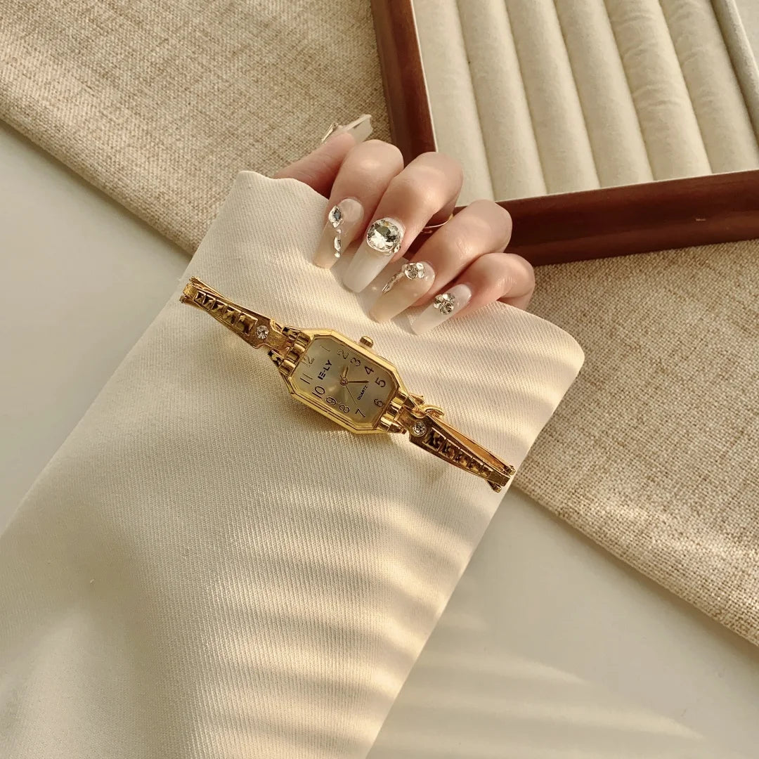 Női karórák Top márkájú luxus karórák női divatos arany karkötős óra női elegáns óra női montre femme