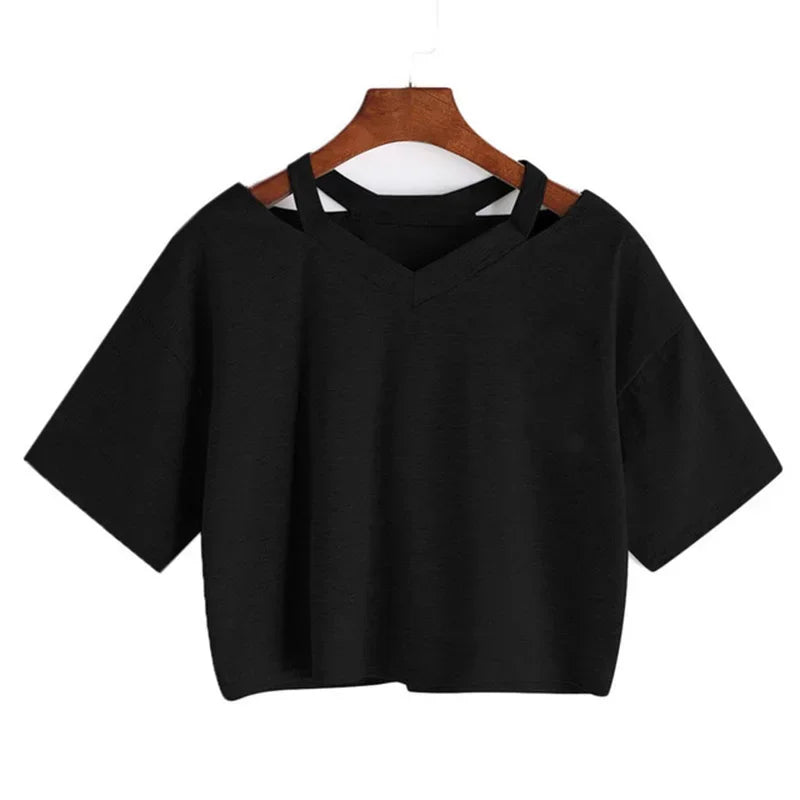 Demon Slayer póló Nezuko póló női Kimetsu No Yaiba crop top pólók japán anime Tanjiro Kamado felsők Manga póló női