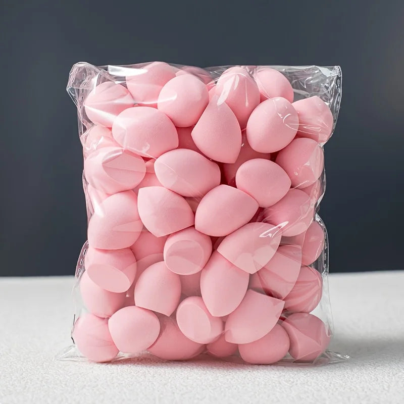 60 mini sminkszivacs, alapozó szivacs, többszínű szivacs a folyékony és púderes termékek hibátlan felviteléhez