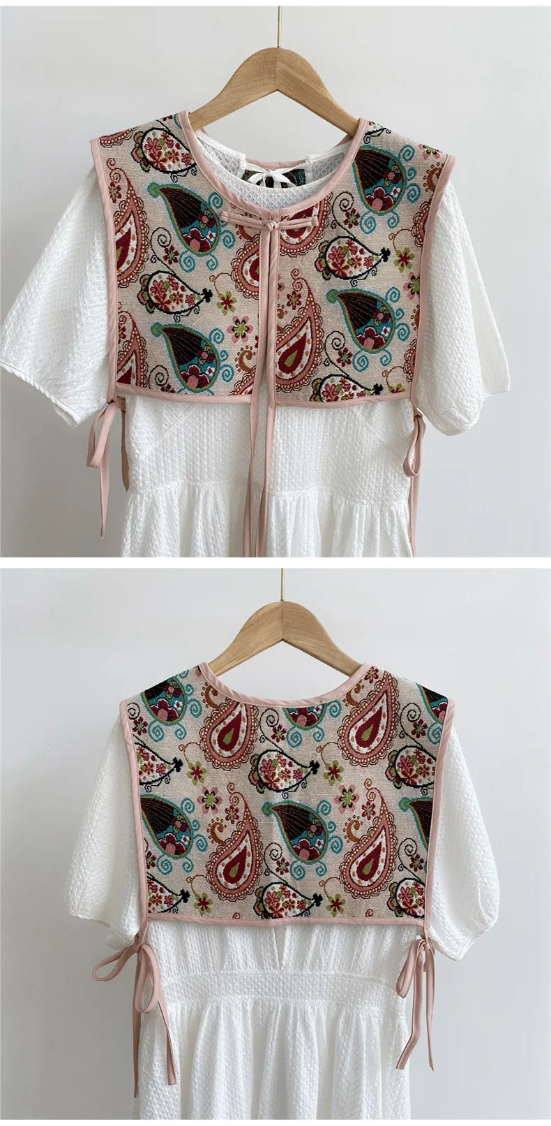 Mellények Női Hímzett Fűzős Sikkes Vintage Mindenféle Alkalmi Koreai Divat Nyári Klasszikus Elterjedt Mellény Harajuku Finom