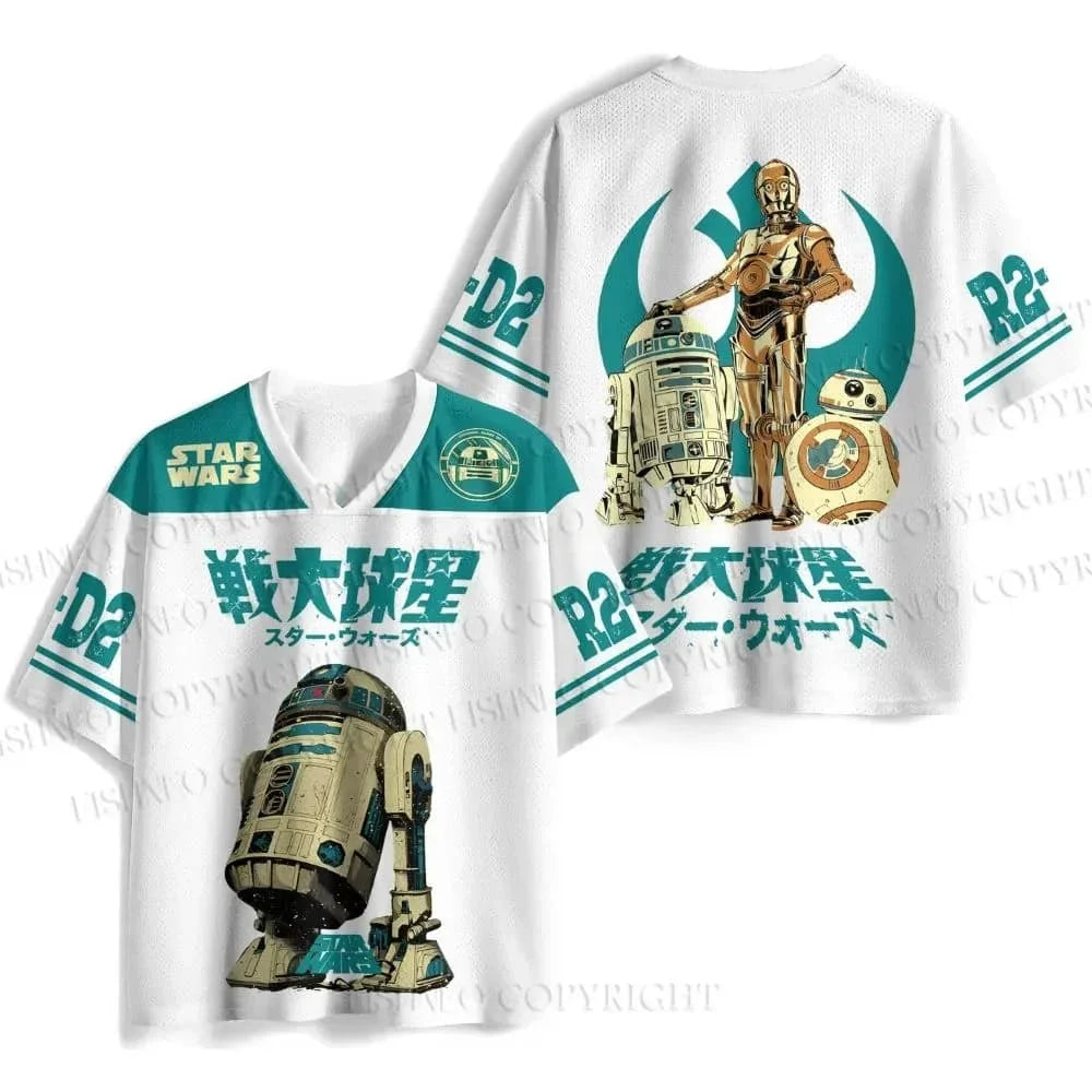 Star Wars klasszikus filmes logós gyerek póló, retró, utcai viselet, rövid ujjú, V-nyakú, unisex hiphop, hétköznapi rajongói felső